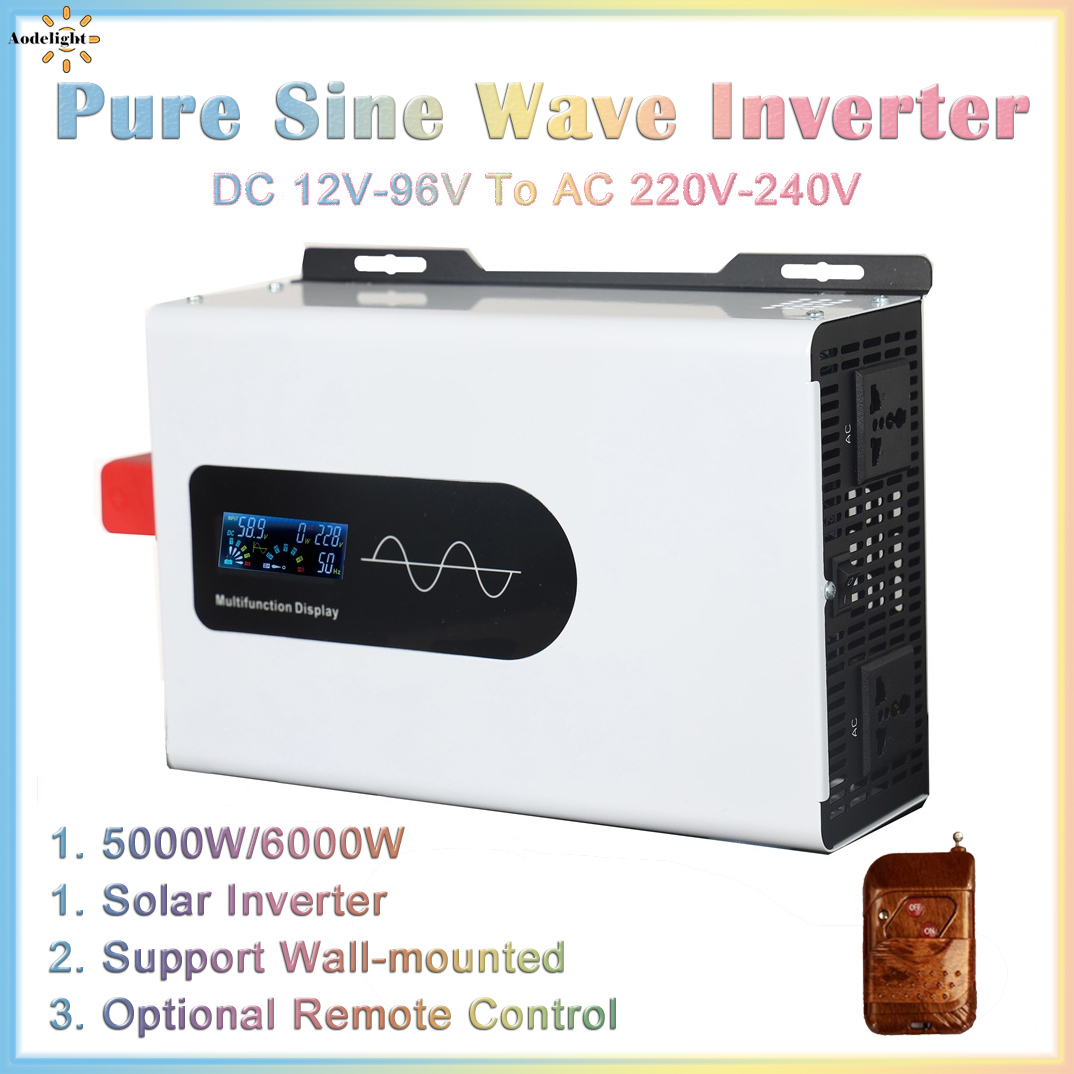 Off Grid Solar Inverter 48V 6000W - Inverter a onda sinusoidale pura 12v