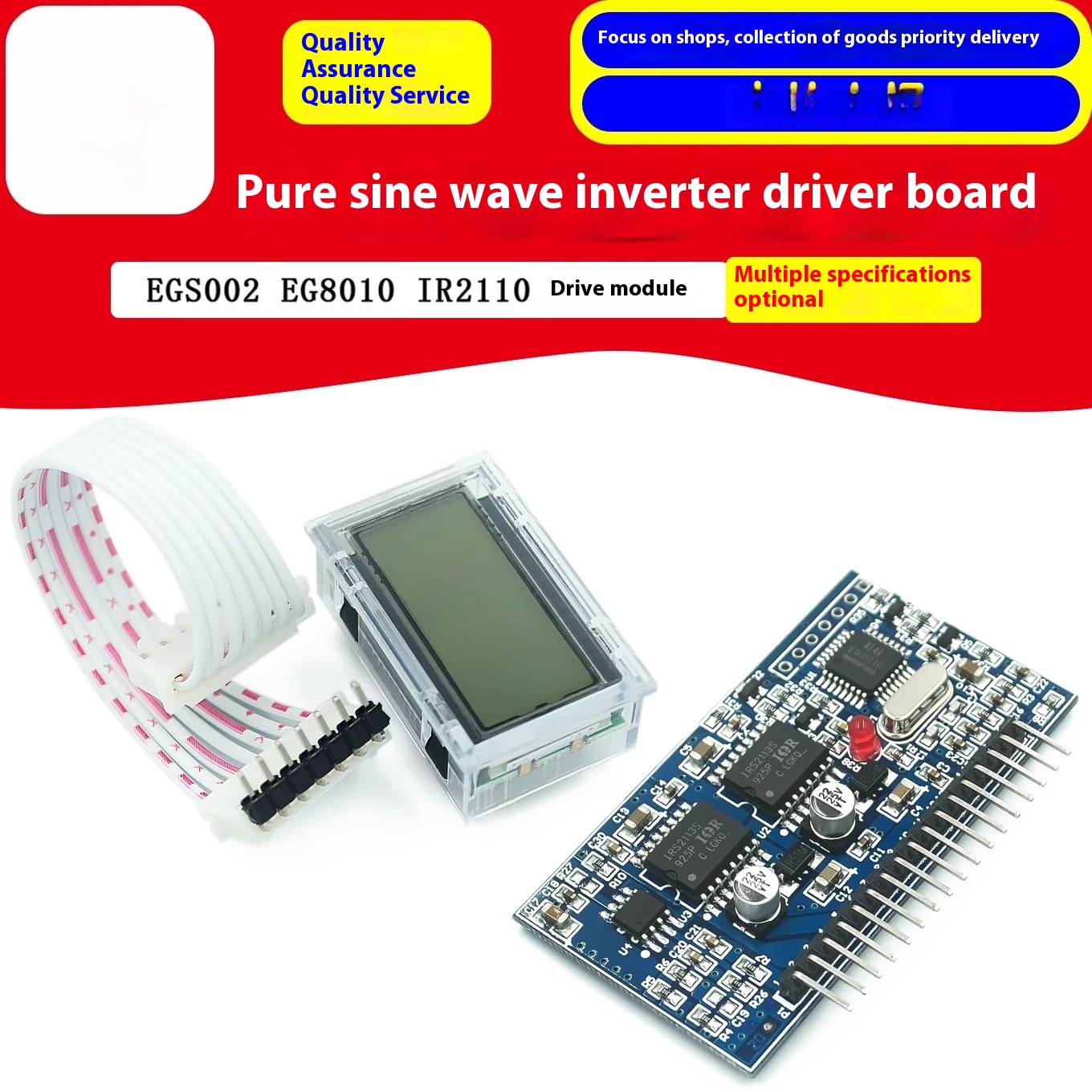 Egs002 Pure Sine Wave Inverter Driver Board - Modulo driver inverter onda sinusoidale pura