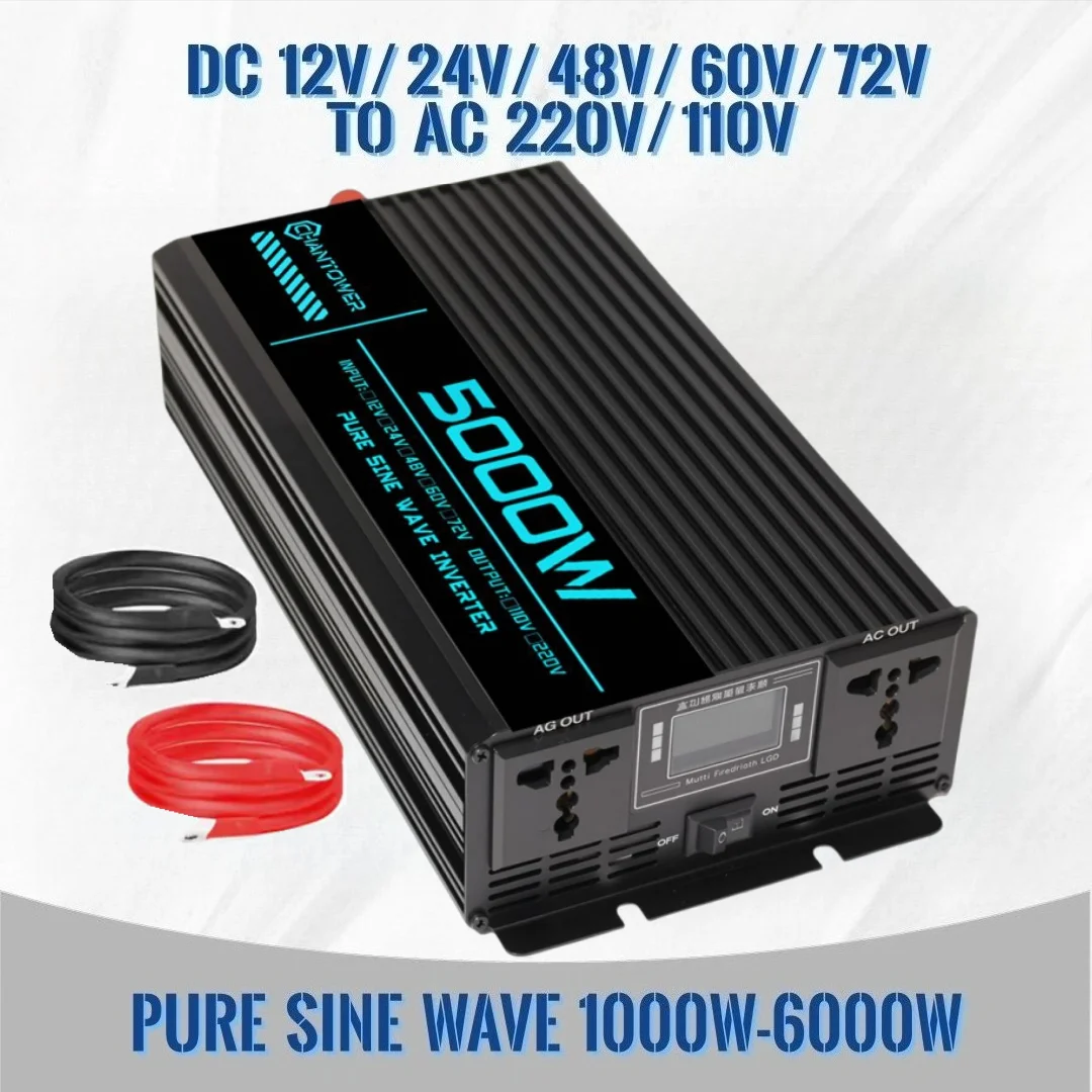 Pure Sine Wave Inverter 5000W 48V 220V - Inverter a Onda Sinusoidale Pura da