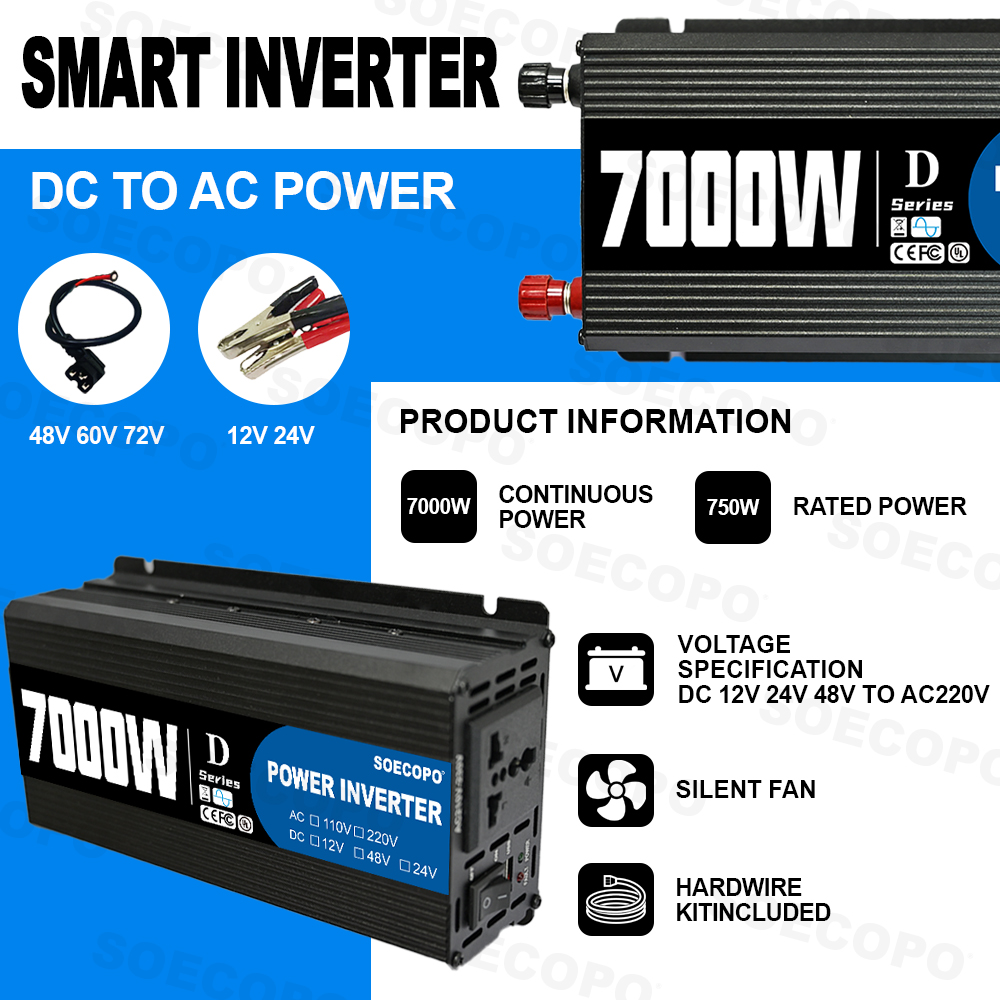 Inverter per Auto 6000W-10000W - Off Grid Solar Inverter 48V 6000W recensione e prezzo