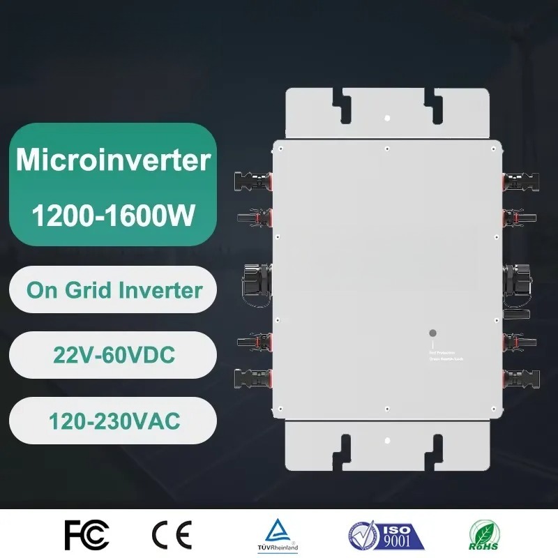 Microinverter Smart con Monito - Micro Inverter 1400W Solar Grid Tie recensione e prezzo