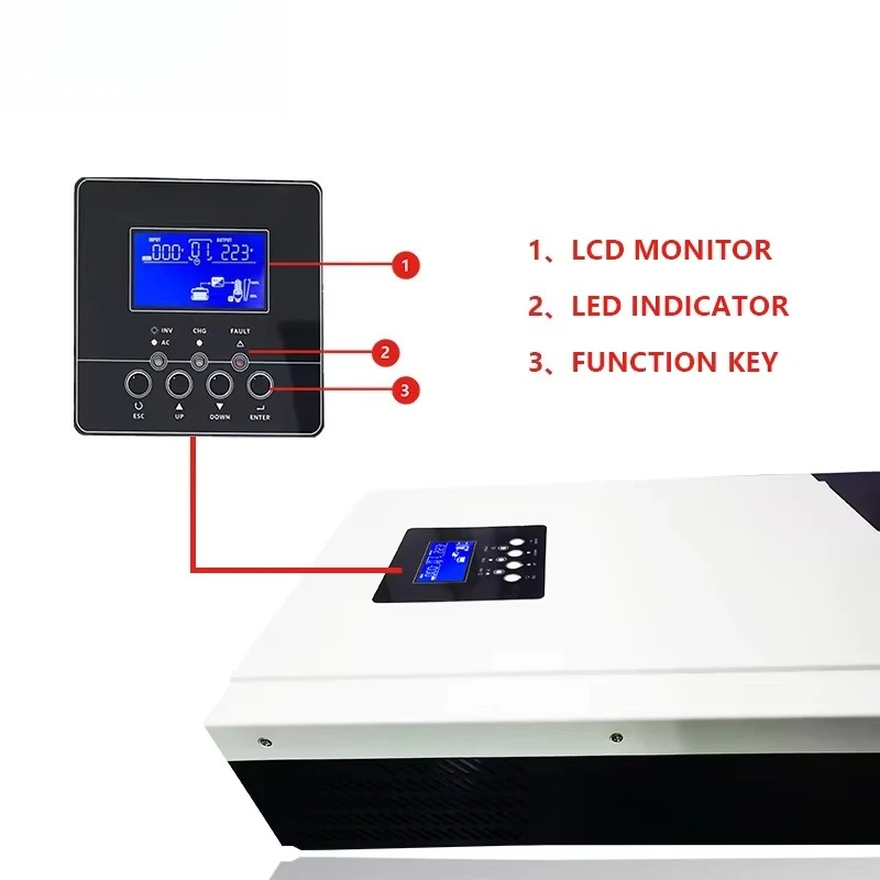 Inverter Solari Ibridi da 5000 - Parallel Solar Inverter 48V 5000W Mppt recensione e prezzo