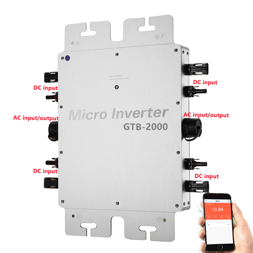 Micro inverter 2000W 2400W 280 - Grid Tie Inverter Limiter 2000W recensione e prezzo