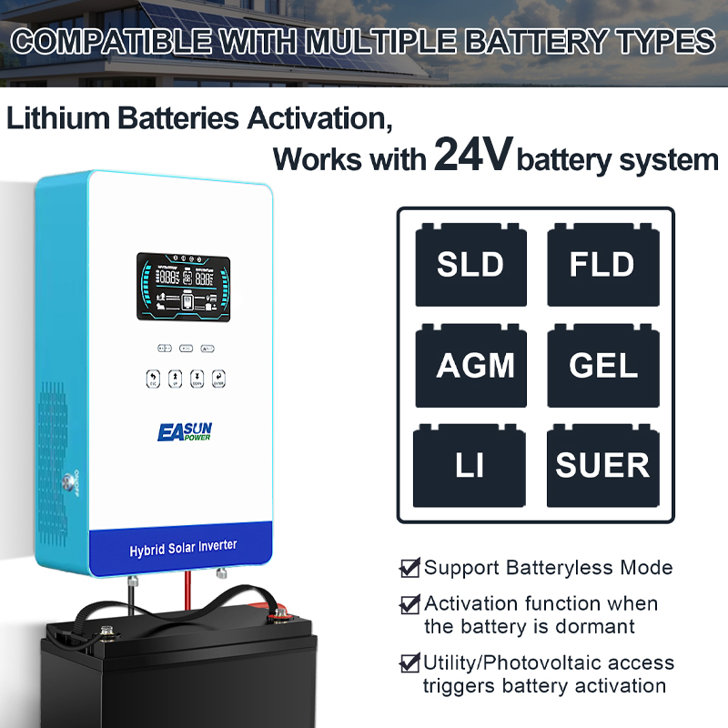Inverter Ibrido Off-Grid EASUN - Grid Tie Inverter Limiter 2000W recensione e prezzo